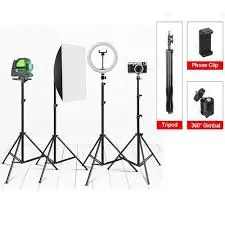 2.1m Professional Tripod Stand - Image 2