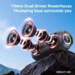 Zealot S86 Bluetooth Speaker - Image 3