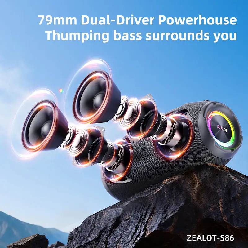 Zealot S86 Bluetooth Speaker - Image 3