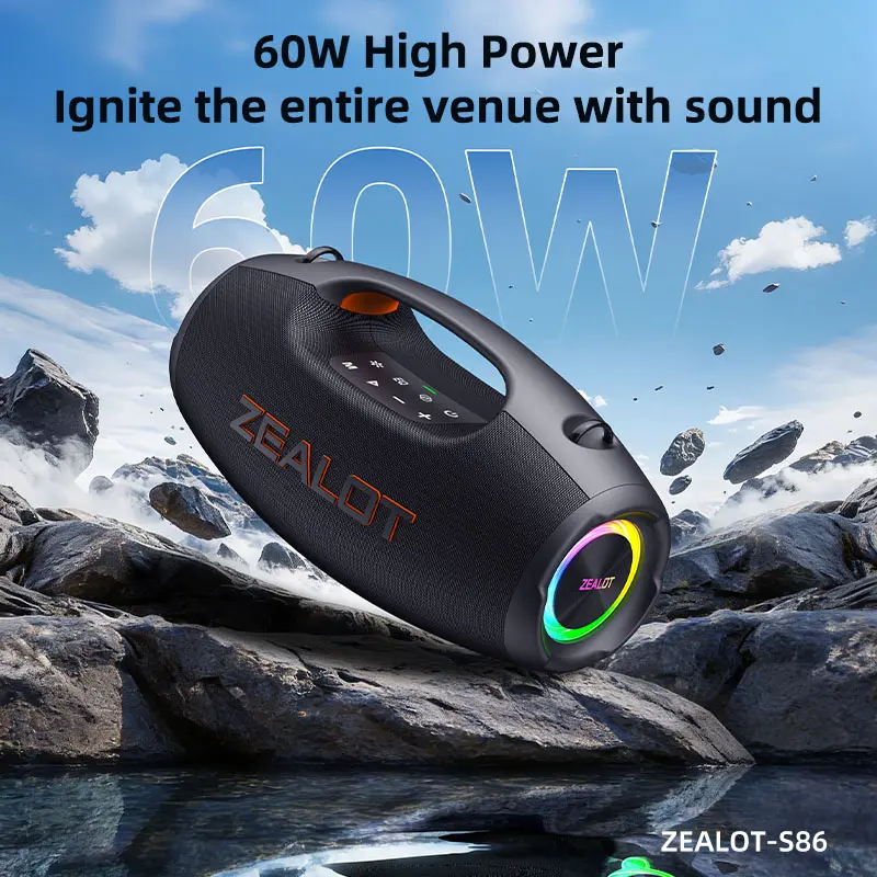 Zealot S86 Bluetooth Speaker - Image 4