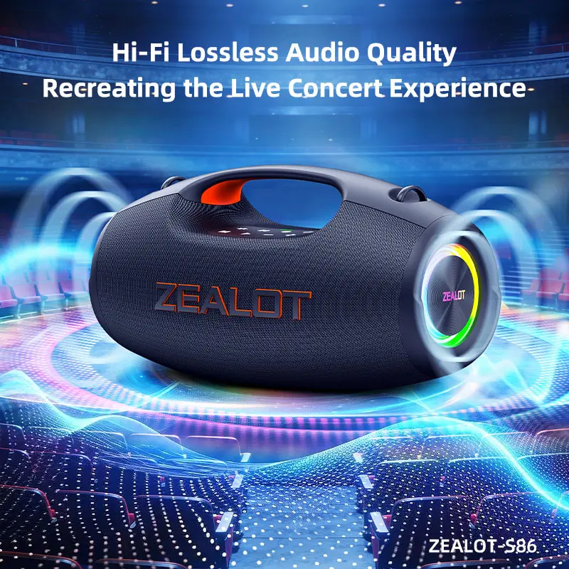 Zealot S86 Bluetooth Speaker - Image 5