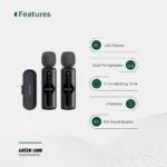 Green Lion Microphone 3 Level Noise Cancellation Black (1)