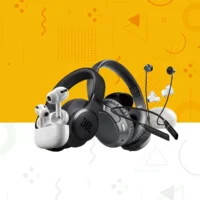 earbud and headphone