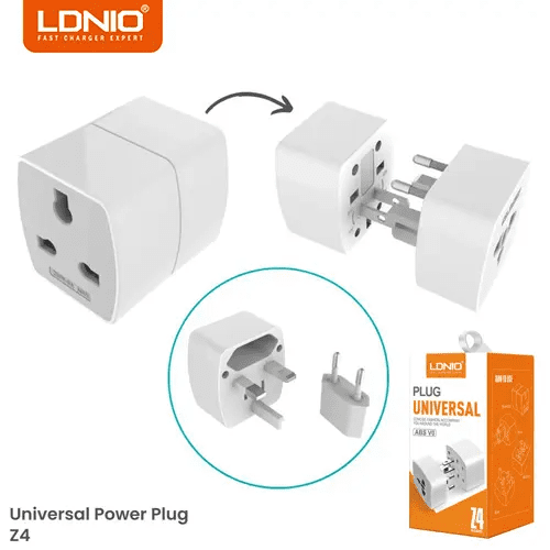 LDNIO Universal Travel Adapter EU US AU UK Plug Type@ido.lk