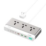 LDNIO SC3 10-in-1 100W GaN Desktop Power Strip & Charging Hub - Image 5