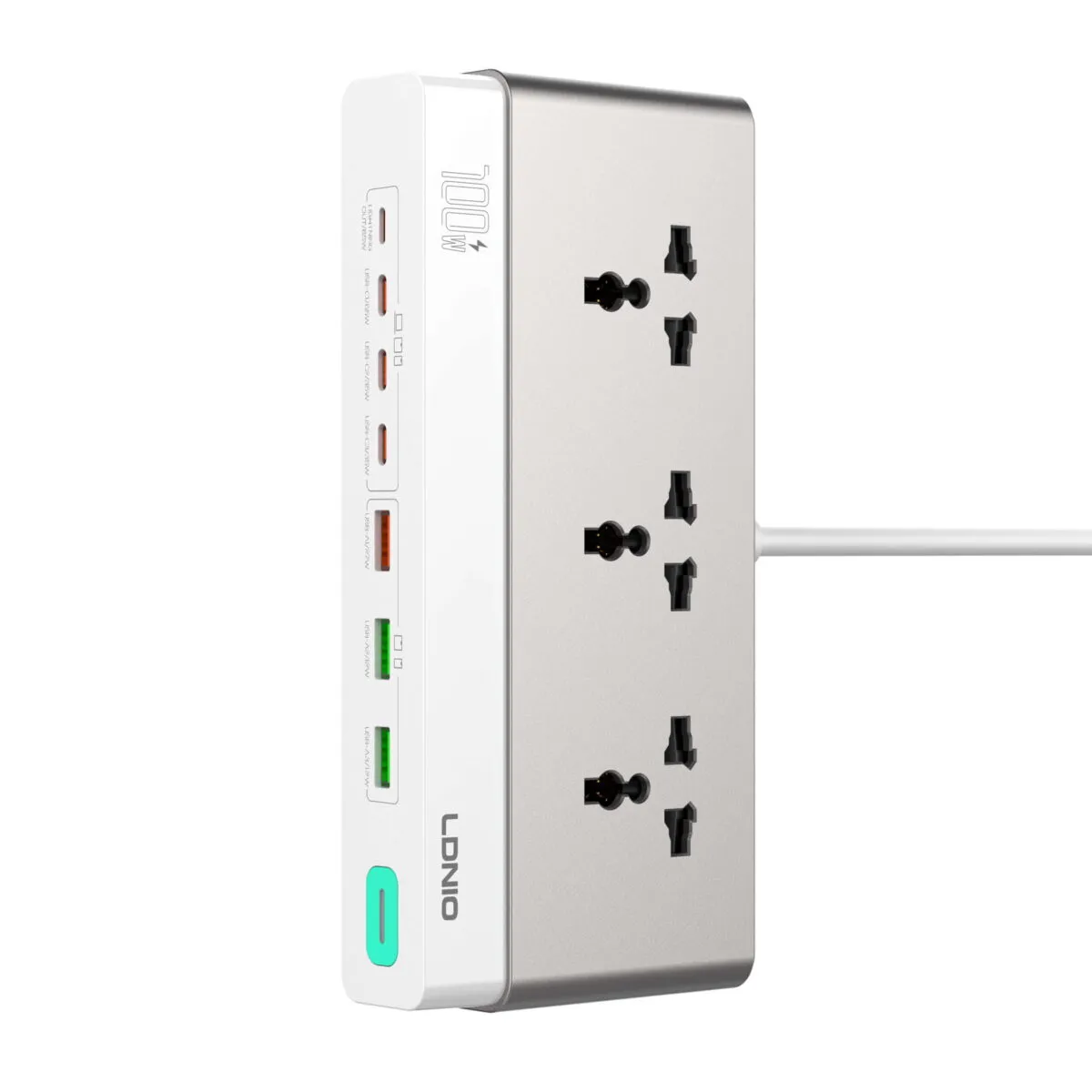 LDNIO SC3 10-in-1 100W GaN Desktop Power Strip & Charging Hub - Image 7