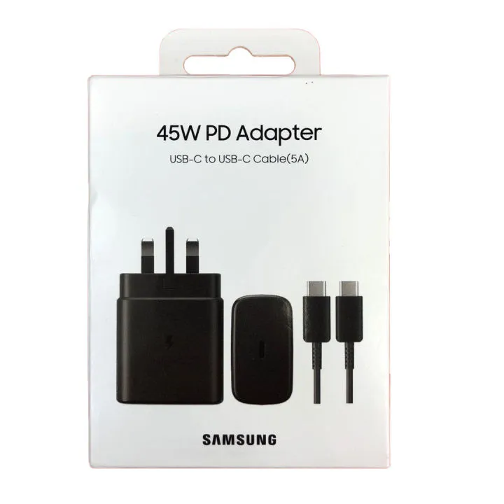 Samsung 25W, 45W & 65W Complete Fast Charger Adapters with Cable Collection - Image 3