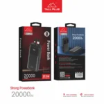 Tallplus Q81 20000mAh 22.5W Power Bank with Dual Built-in Detachable Cables