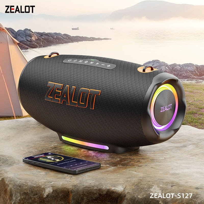 164159498516642 Zealot S127 100W Portable Outdoor Bluetooth Speaker - Image 1