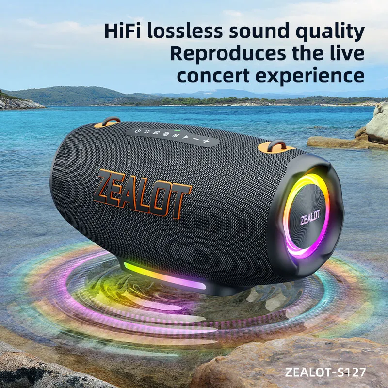 Zealot S127 100W Portable Outdoor Bluetooth Speaker - Image 5